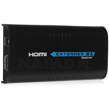 Dodatkowy odbiornik extendera HDMI na IP (RX) v4.0